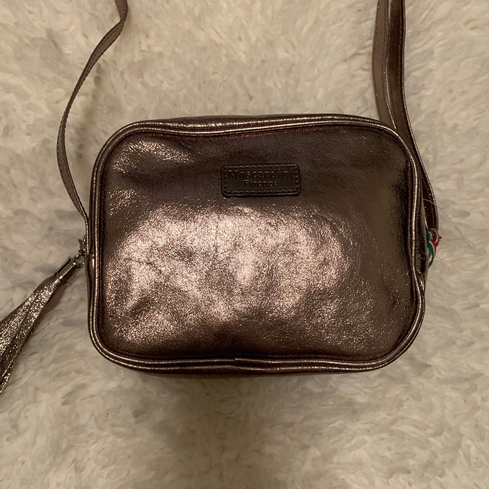 ITALIAN METALLIC CROSSBODY - Picture 2 of 4